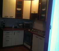 Küche und Esszimmer  9,80 m2